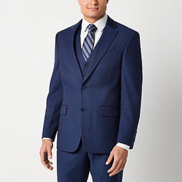 COLLECTION BY MICHAEL STRAHAN CLASSIC FIT WOOL BLEND SPORTS COAT SIZE 40R C37 - Picture 1 of 13
